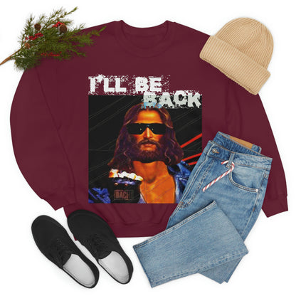 Oversized Graphic Sweatshirt - 80s Sci-Fi Cinema Parody Streetwear (Bachi)