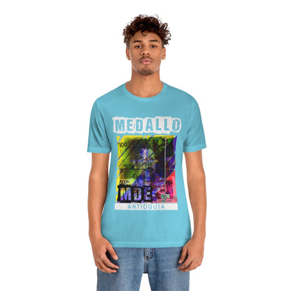 Unisex T-shirt Rep Your Country Medellin Colombia Medallo Printify
