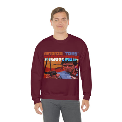Unisex Sweatshirt Antonio Tony Montana Scarface Printify