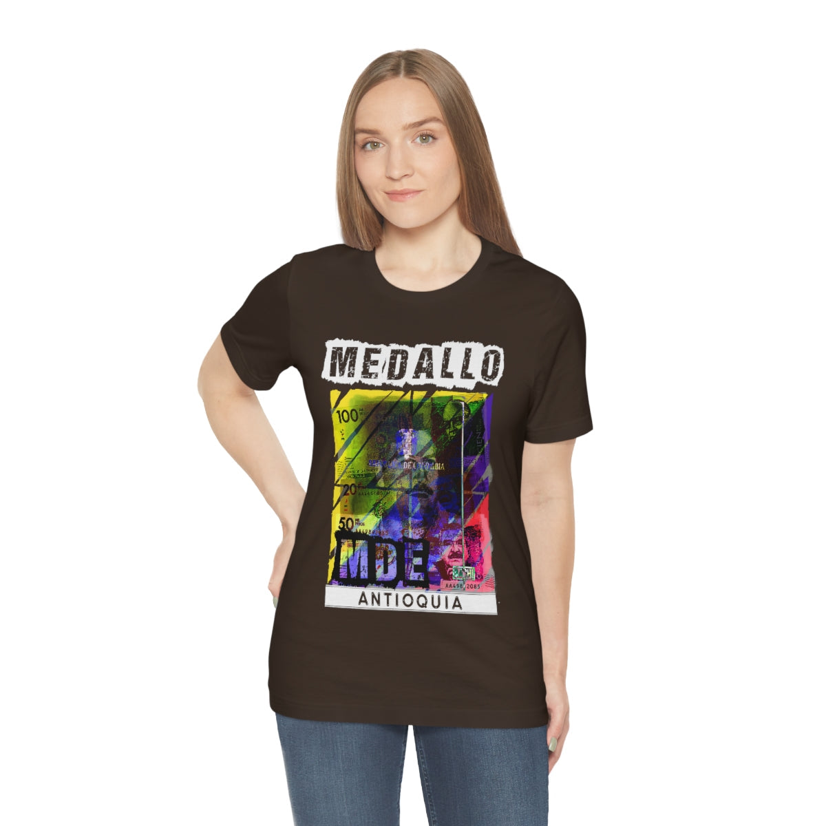 Unisex T-shirt Rep Your Country Medellin Colombia Medallo Printify