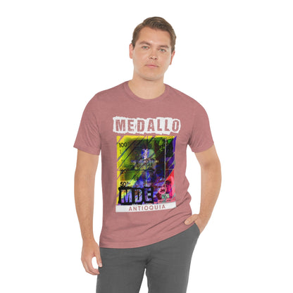Unisex T-shirt Rep Your Country Medellin Colombia Medallo Printify