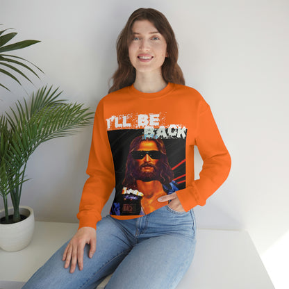 Oversized Graphic Sweatshirt - 80s Sci-Fi Cinema Parody Streetwear (Bachi)