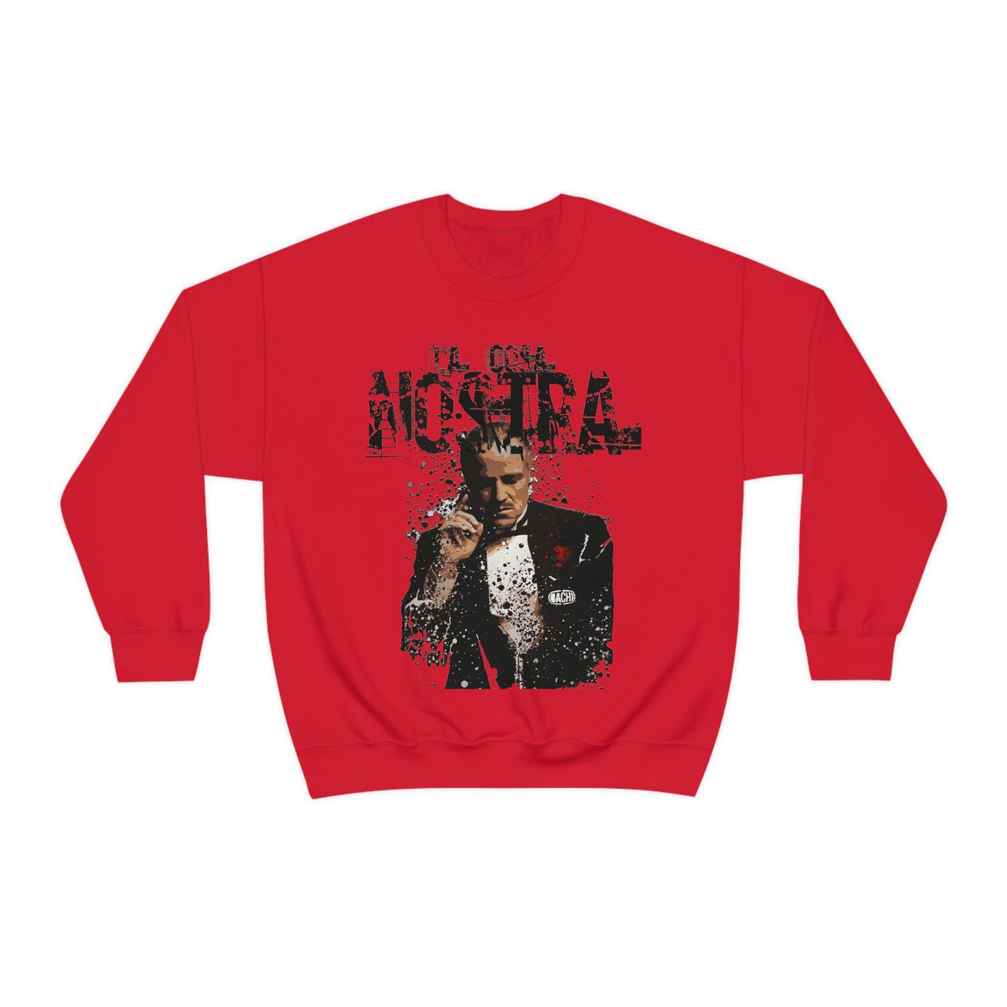 Heavyweight Vintage Sweatshirt - Mafia Cinema Graphic Streetwear (Bachi)