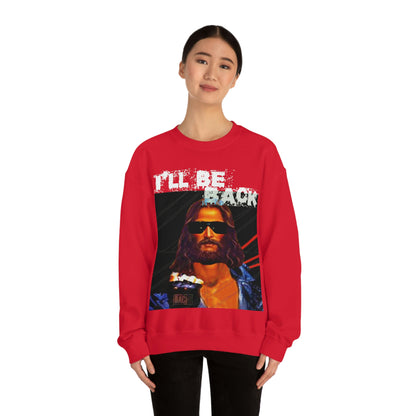 Oversized Graphic Sweatshirt - 80s Sci-Fi Cinema Parody Streetwear (Bachi)
