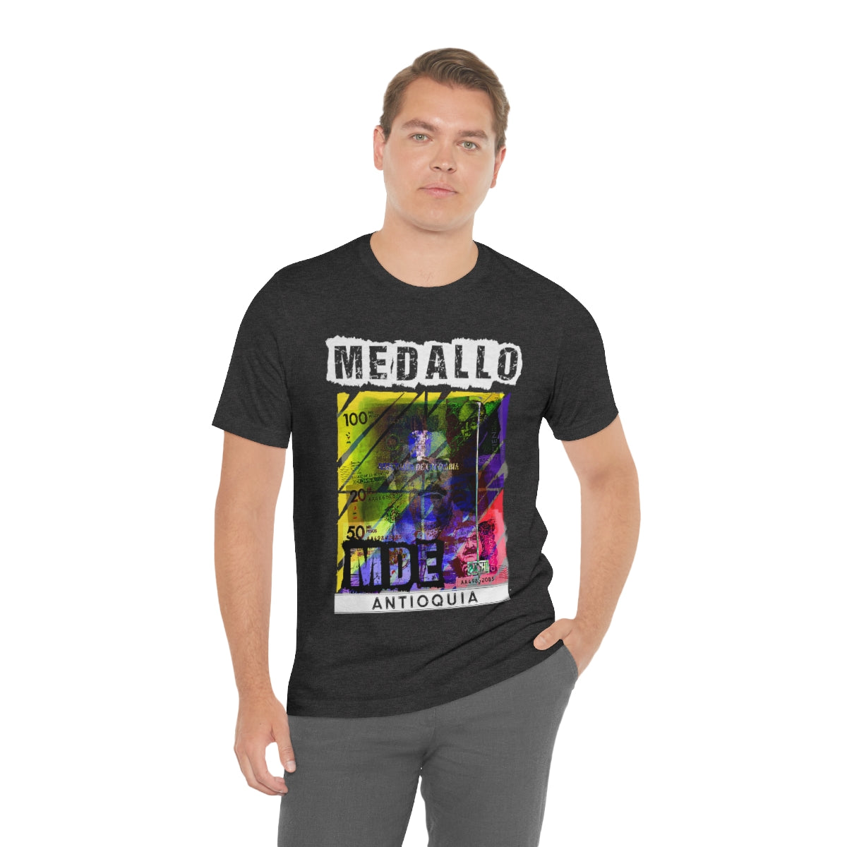 Unisex T-shirt Rep Your Country Medellin Colombia Medallo Printify