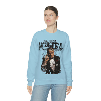 Heavyweight Vintage Sweatshirt - Mafia Cinema Graphic Streetwear (Bachi)