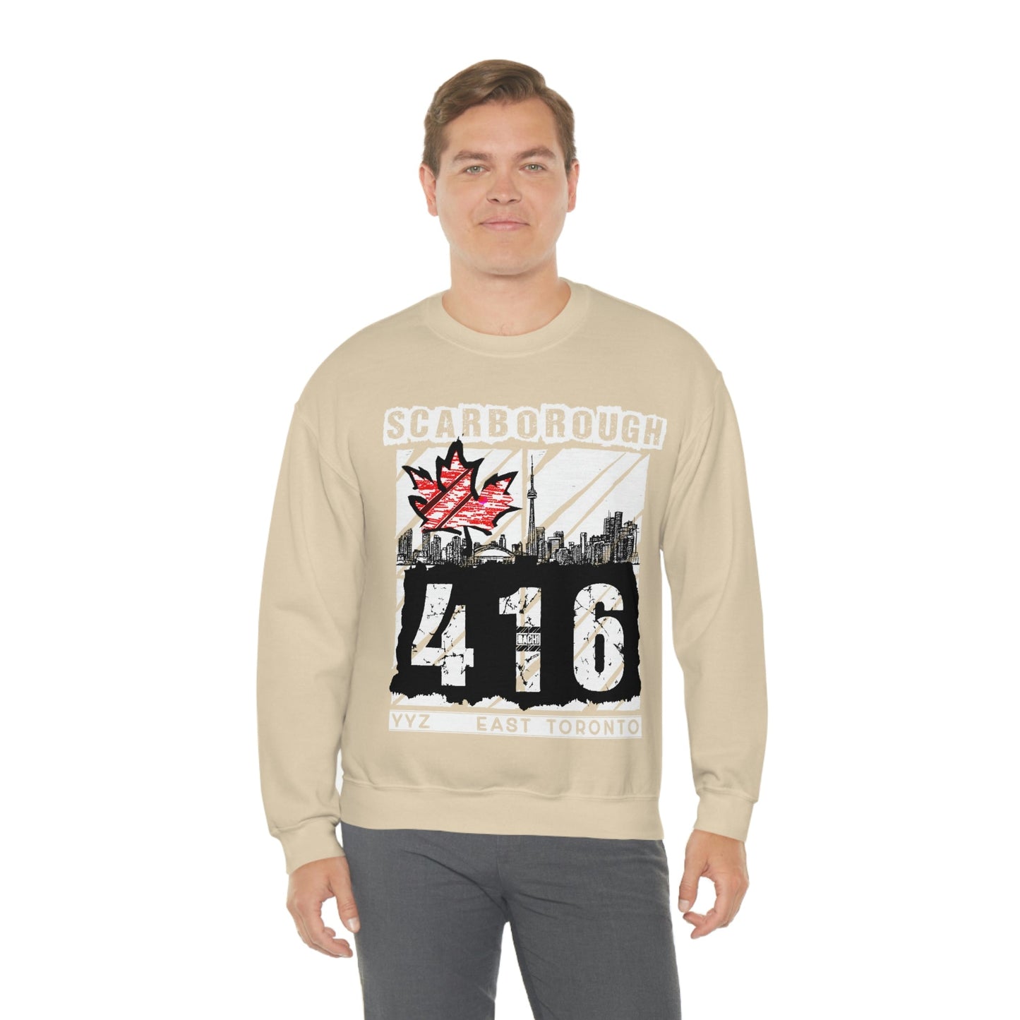Unisex Sweatshirt Scarborough 416 Toronto Printify