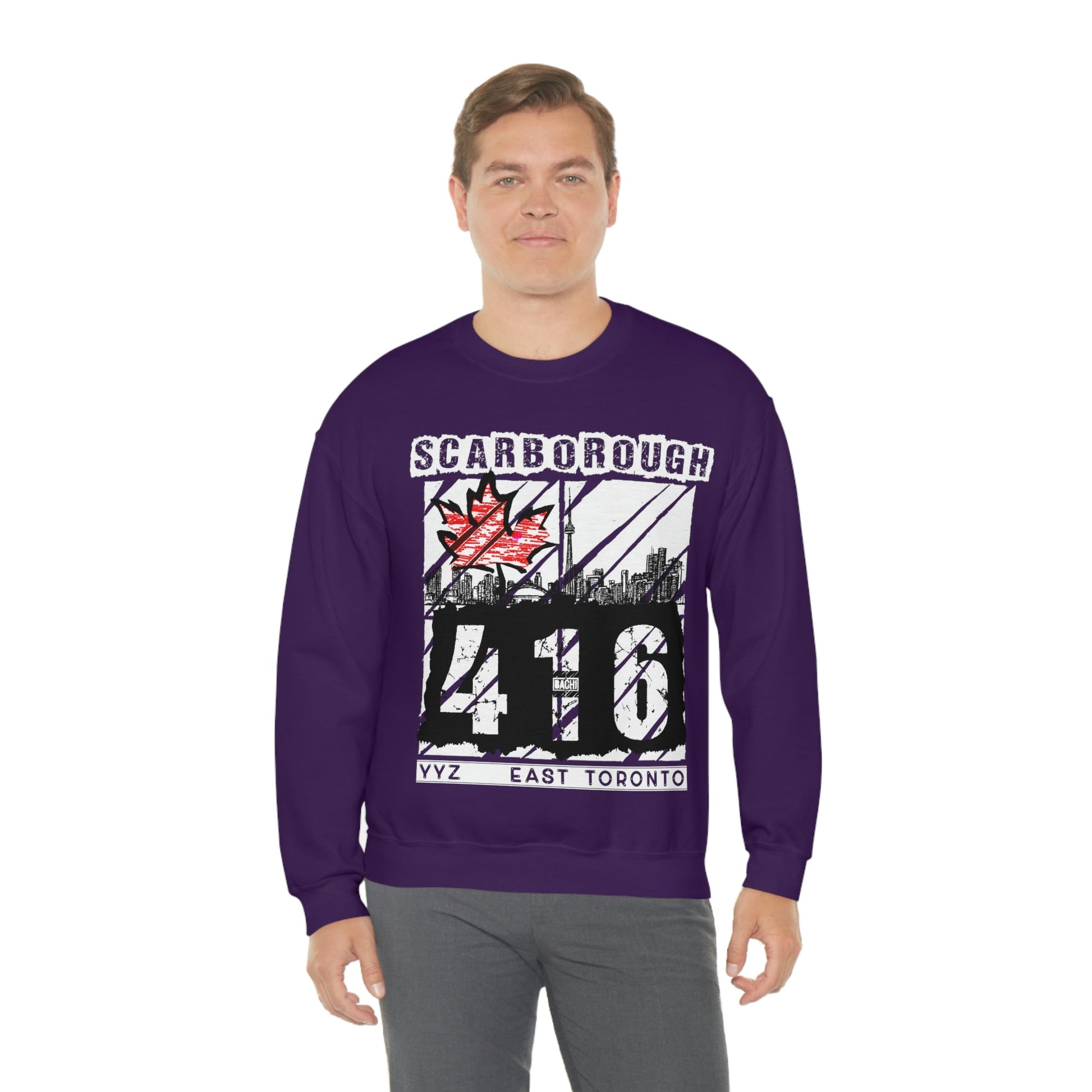Unisex Sweatshirt Scarborough 416 Toronto Printify