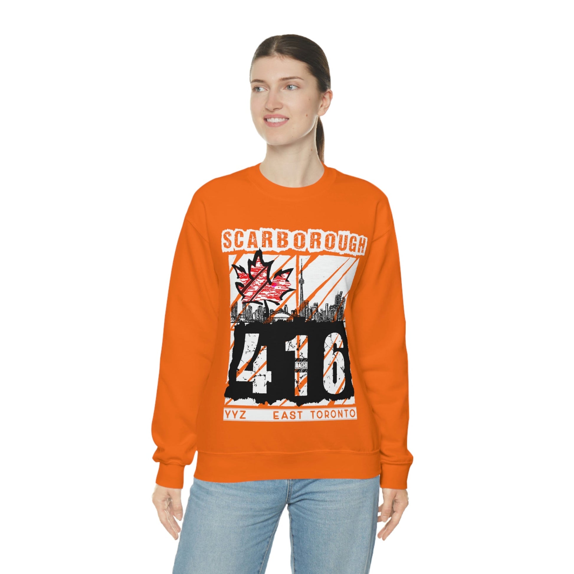 Unisex Sweatshirt Scarborough 416 Toronto Printify