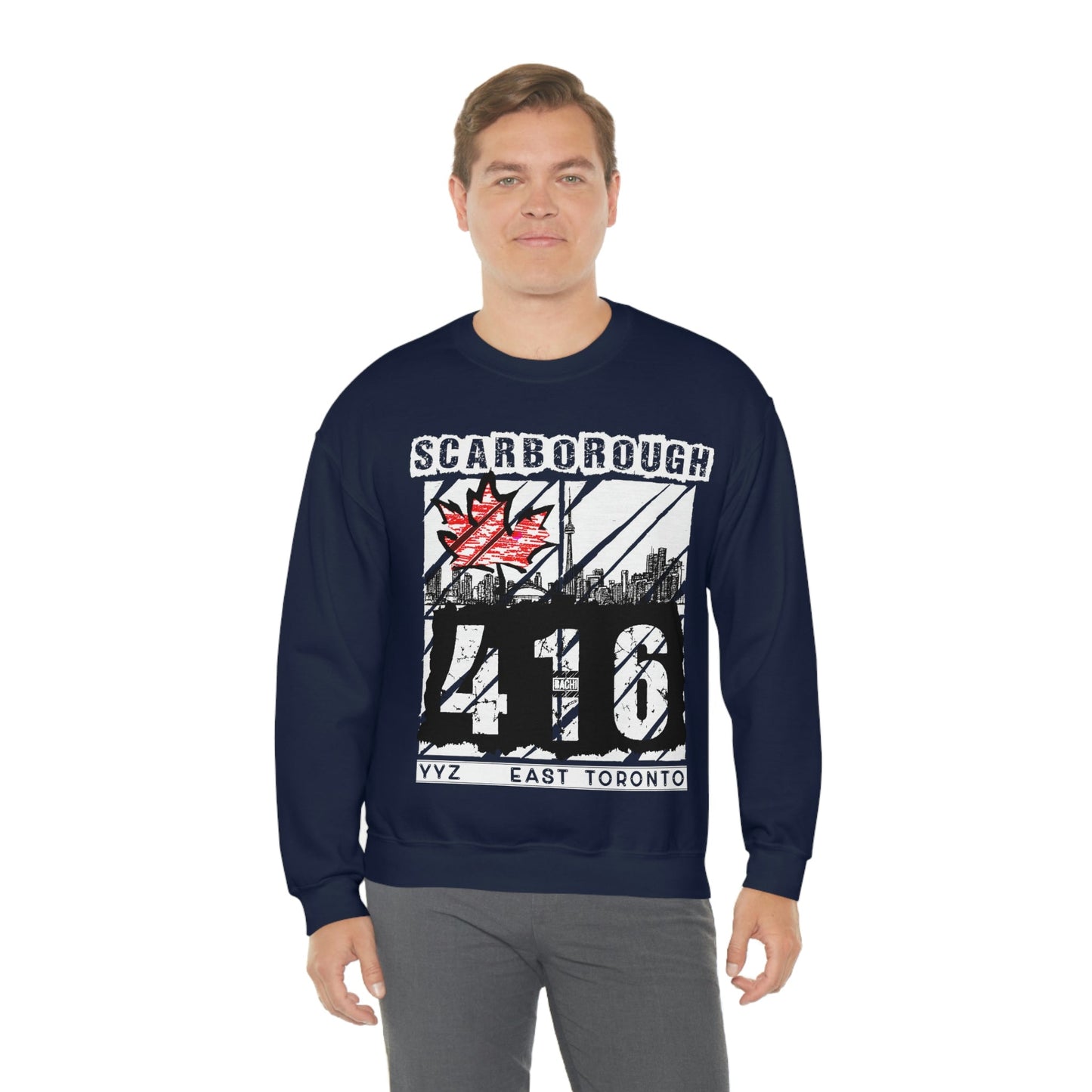 Unisex Sweatshirt Scarborough 416 Toronto Printify
