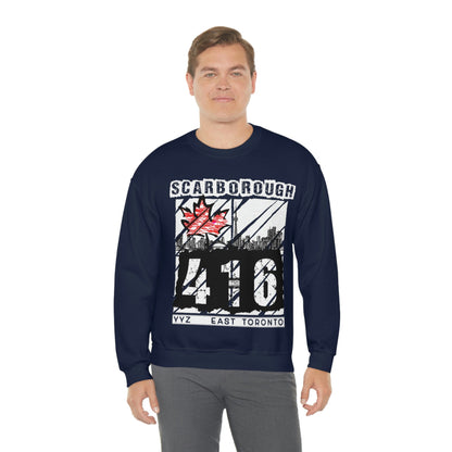 Unisex Sweatshirt Scarborough 416 Toronto Printify