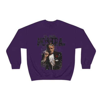 Heavyweight Vintage Sweatshirt - Mafia Cinema Graphic Streetwear (Bachi)