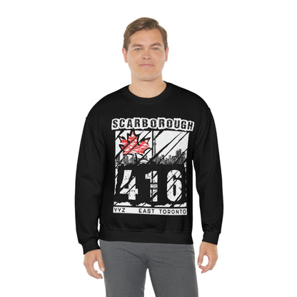 Unisex Sweatshirt Scarborough 416 Toronto Printify