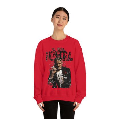Heavyweight Vintage Sweatshirt - Mafia Cinema Graphic Streetwear (Bachi)