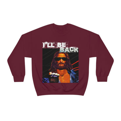Oversized Graphic Sweatshirt - 80s Sci-Fi Cinema Parody Streetwear (Bachi)