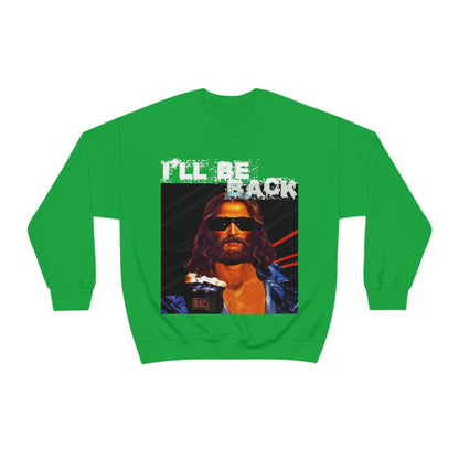 Oversized Graphic Sweatshirt - 80s Sci-Fi Cinema Parody Streetwear (Bachi)