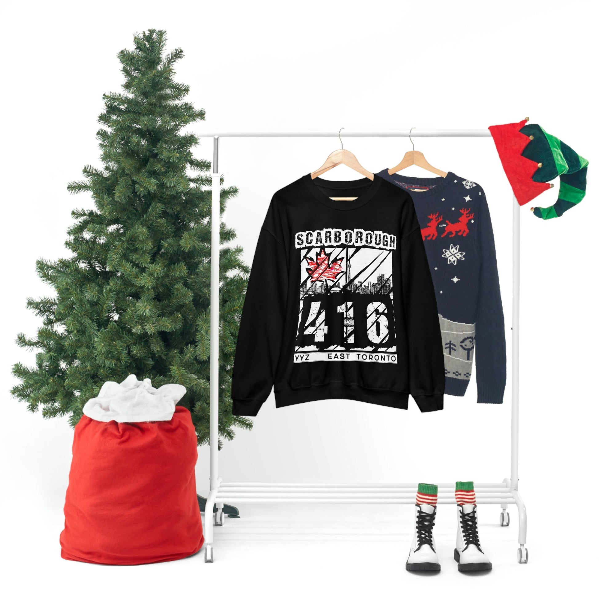 Unisex Sweatshirt Scarborough 416 Toronto Printify