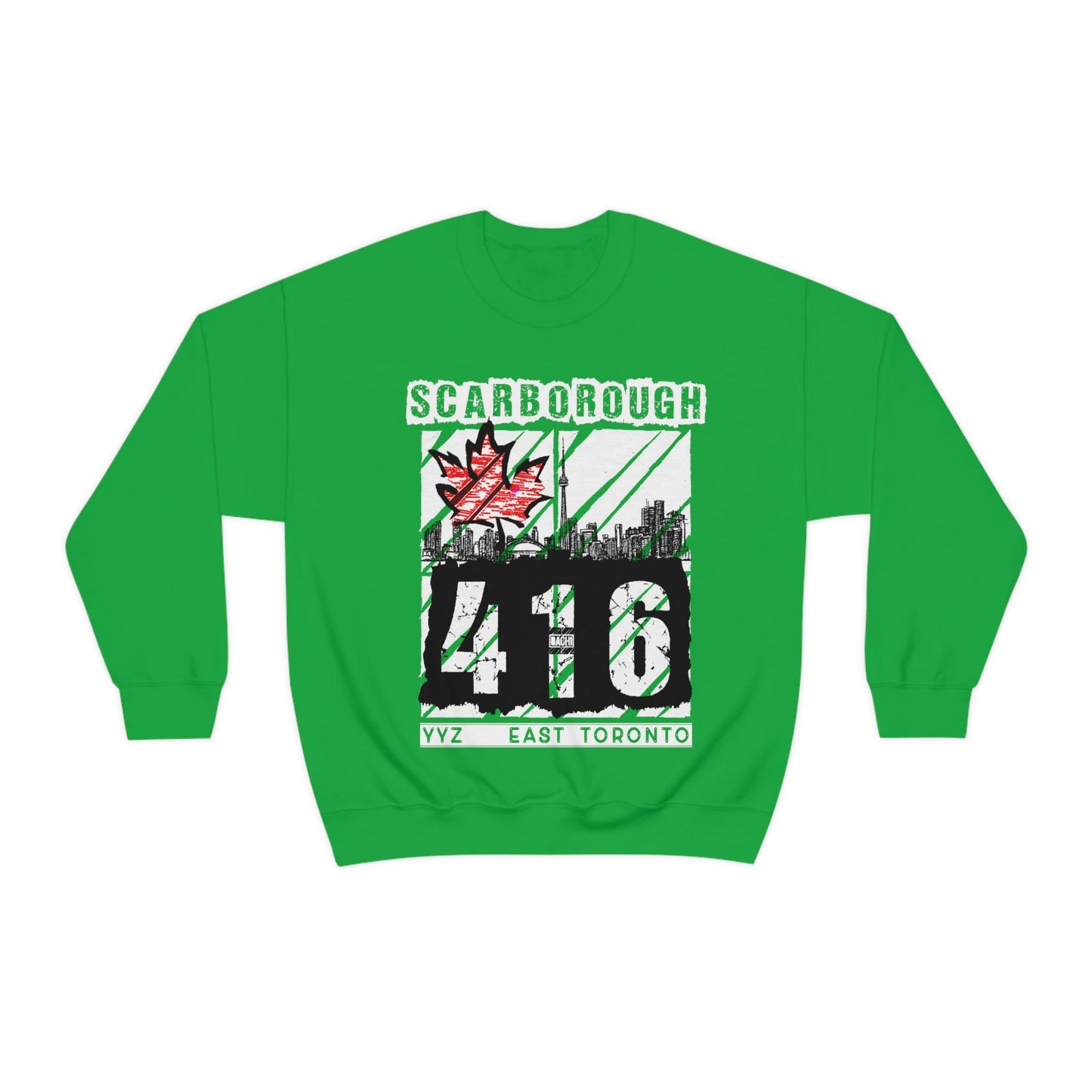 Unisex Sweatshirt Scarborough 416 Toronto Printify