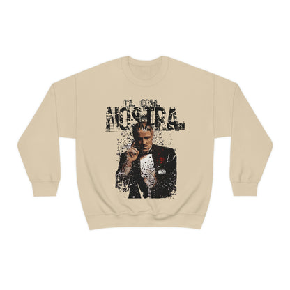 Heavyweight Vintage Sweatshirt - Mafia Cinema Graphic Streetwear (Bachi)