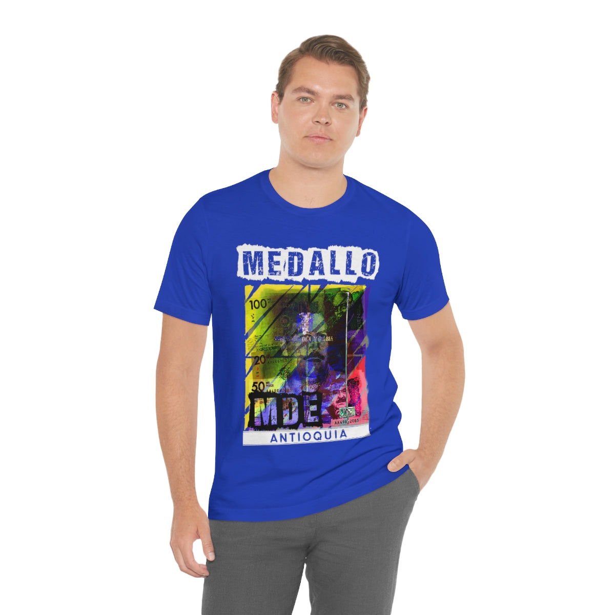 Unisex T-shirt Rep Your Country Medellin Colombia Medallo Printify