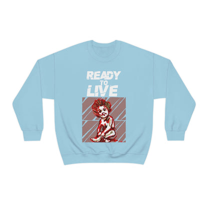Unisex Sweater Ready to Live Printify