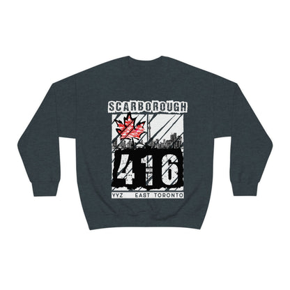 Unisex Sweatshirt Scarborough 416 Toronto Printify