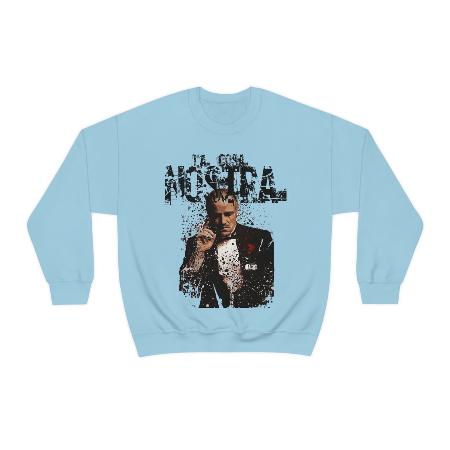 Heavyweight Vintage Sweatshirt - Mafia Cinema Graphic Streetwear (Bachi)