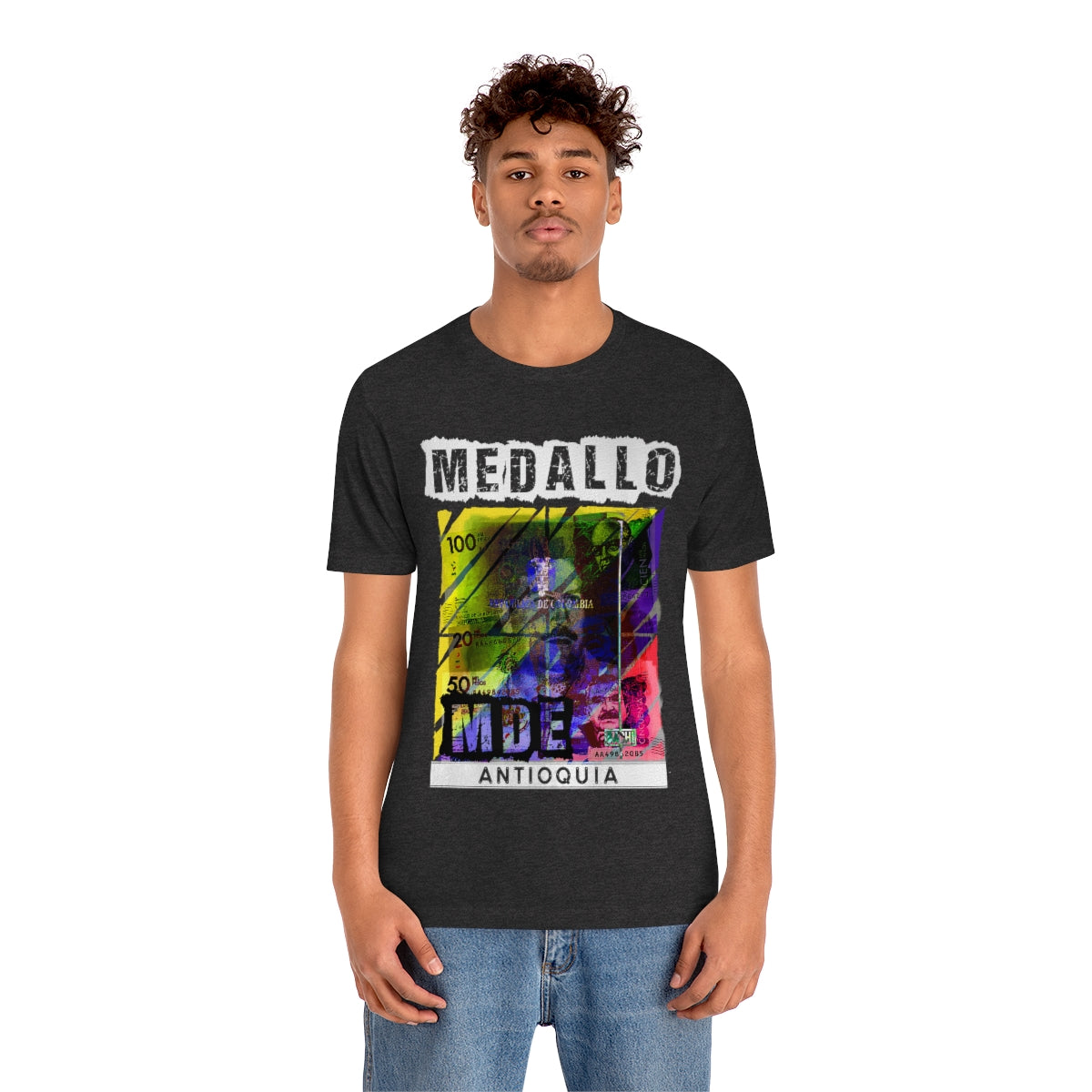 Unisex T-shirt Rep Your Country Medellin Colombia Medallo Printify