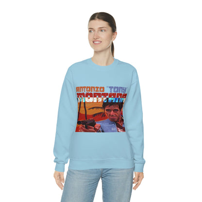 Unisex Sweatshirt Antonio Tony Montana Scarface Printify