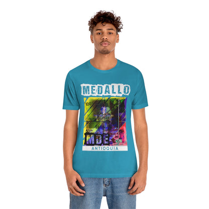 Unisex T-shirt Rep Your Country Medellin Colombia Medallo Printify