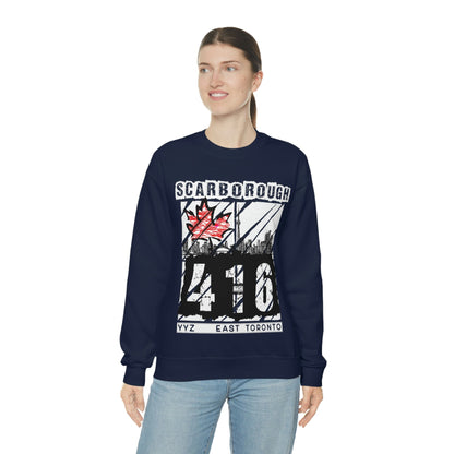 Unisex Sweatshirt Scarborough 416 Toronto Printify