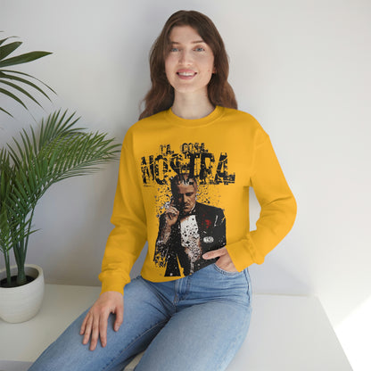 Heavyweight Vintage Sweatshirt - Mafia Cinema Graphic Streetwear (Bachi)