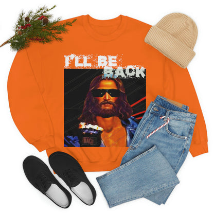 Oversized Graphic Sweatshirt - 80s Sci-Fi Cinema Parody Streetwear (Bachi)