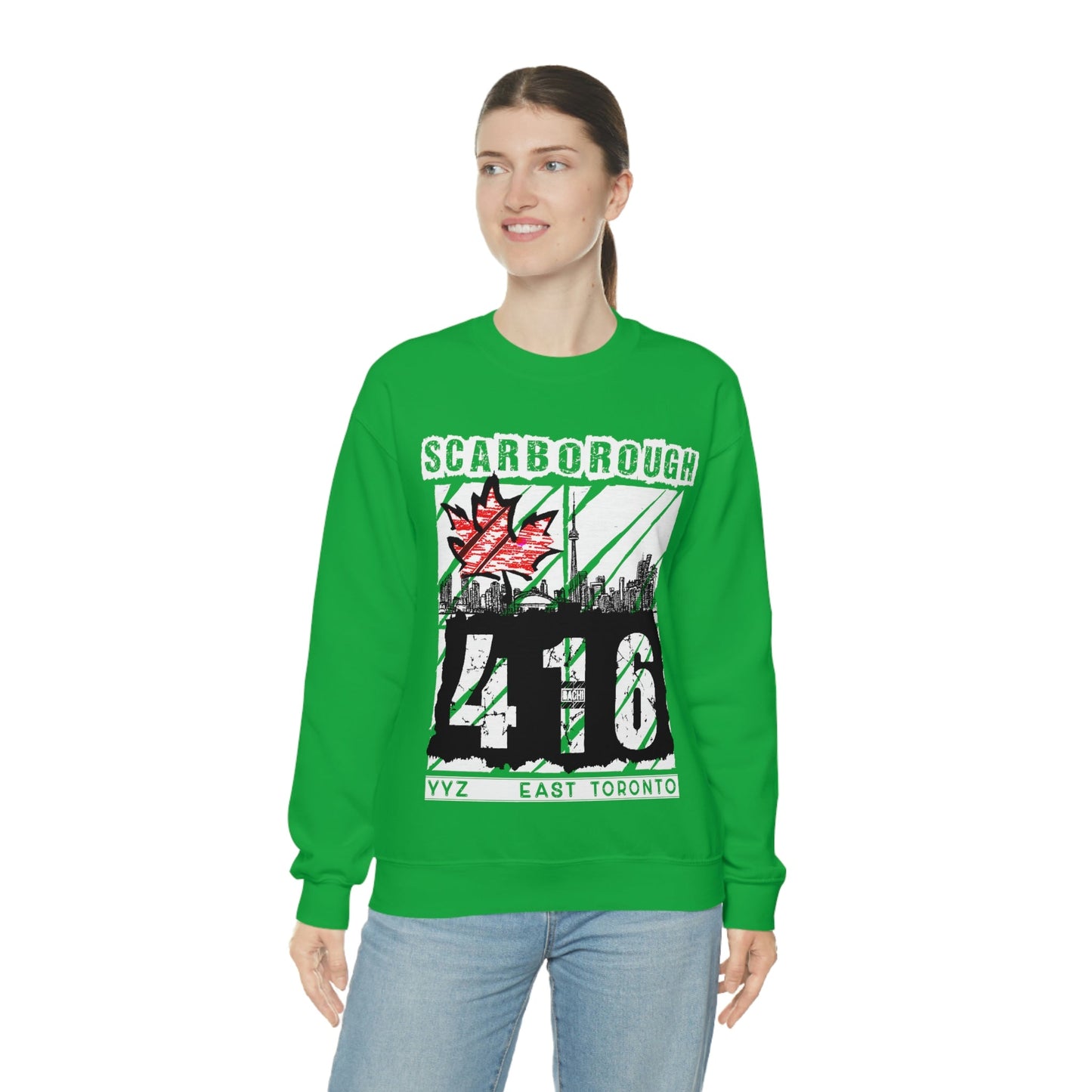 Unisex Sweatshirt Scarborough 416 Toronto Printify