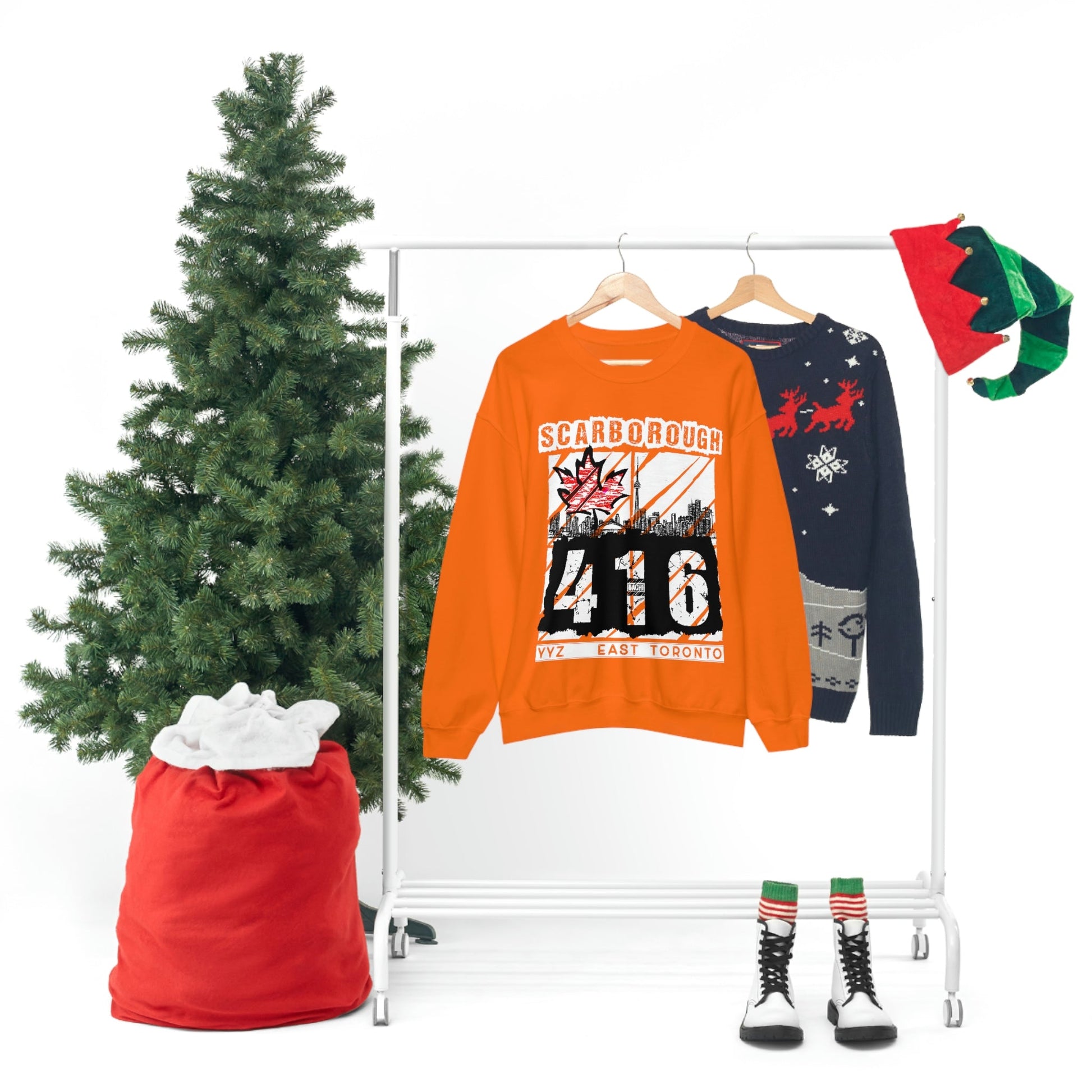 Unisex Sweatshirt Scarborough 416 Toronto Printify