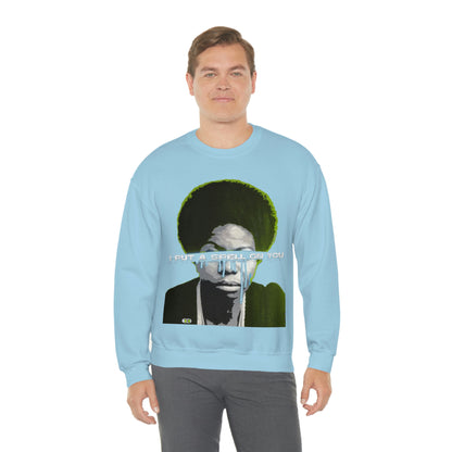 Vintage Soul Music Graphic Sweatshirt - Female Jazz Portrait Print (Bachi)