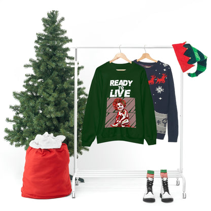 Unisex Sweater Ready to Live Printify