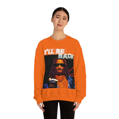 Oversized Graphic Sweatshirt - 80s Sci-Fi Cinema Parody Streetwear (Bachi)