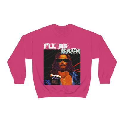 Oversized Graphic Sweatshirt - 80s Sci-Fi Cinema Parody Streetwear (Bachi)