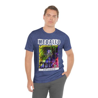 Unisex T-shirt Rep Your Country Medellin Colombia Medallo Printify