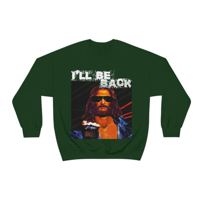 Oversized Graphic Sweatshirt - 80s Sci-Fi Cinema Parody Streetwear (Bachi)
