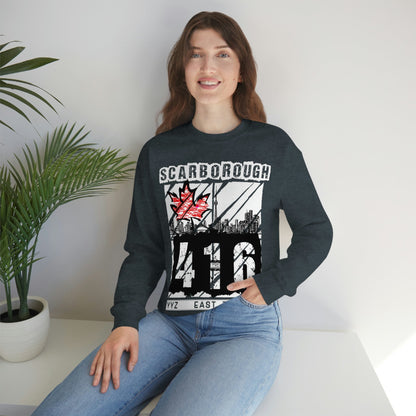Unisex Sweatshirt Scarborough 416 Toronto Printify
