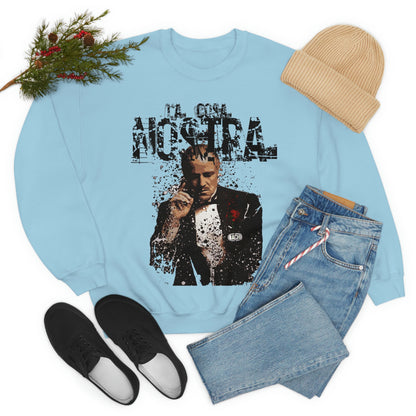 Heavyweight Vintage Sweatshirt - Mafia Cinema Graphic Streetwear (Bachi)