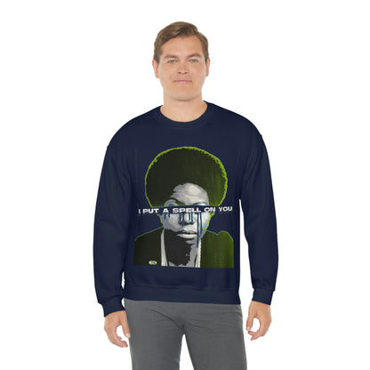 Vintage Soul Music Graphic Sweatshirt - Female Jazz Portrait Print (Bachi)