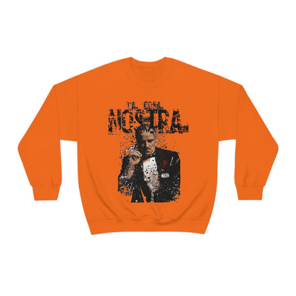 Heavyweight Vintage Sweatshirt - Mafia Cinema Graphic Streetwear (Bachi)