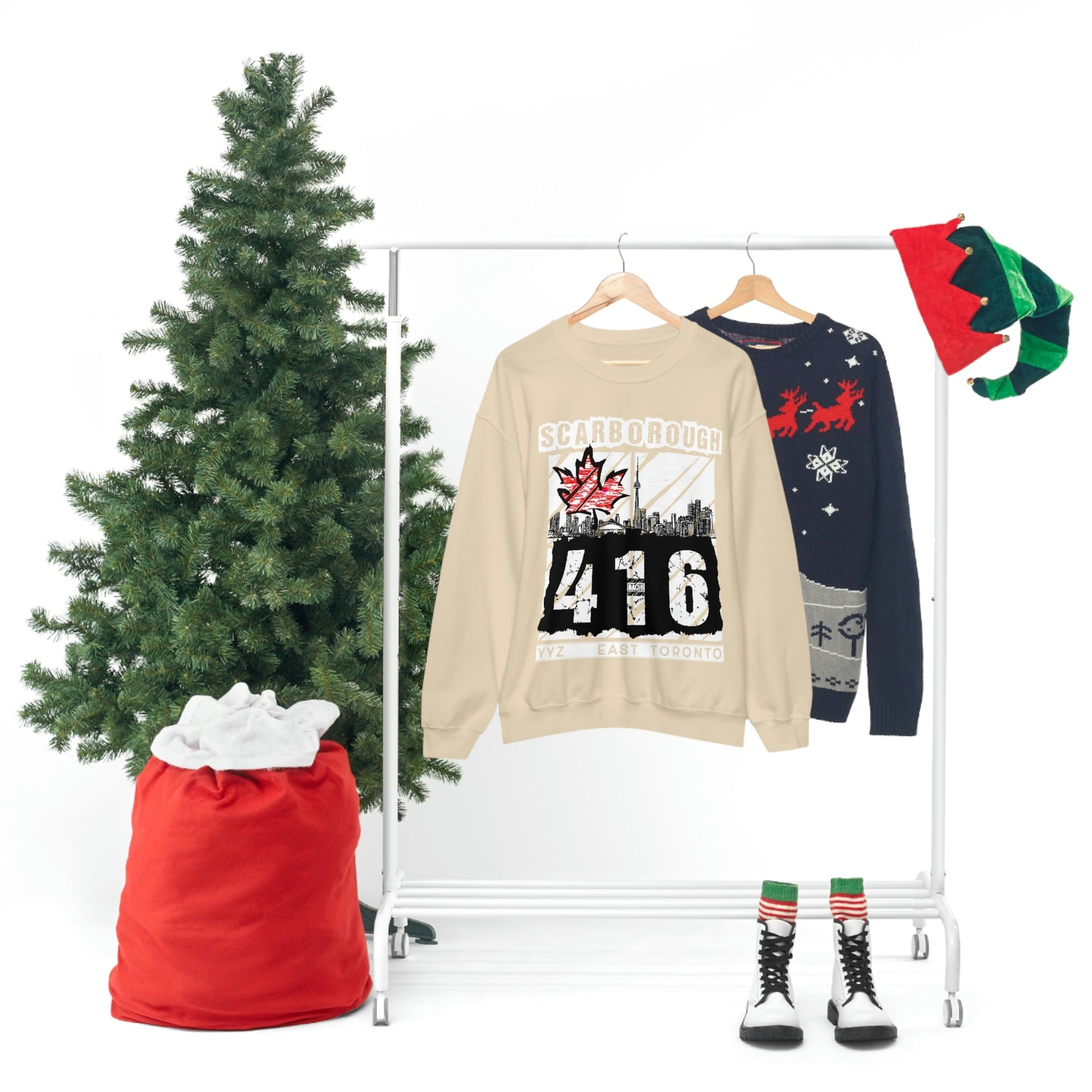 Unisex Sweatshirt Scarborough 416 Toronto Printify