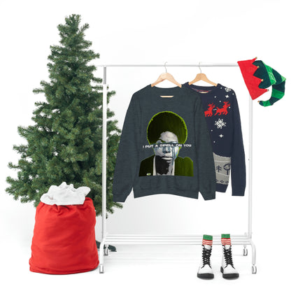 Vintage Soul Music Graphic Sweatshirt - Female Jazz Portrait Print (Bachi)