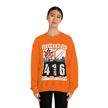 Unisex Sweatshirt Scarborough 416 Toronto Printify