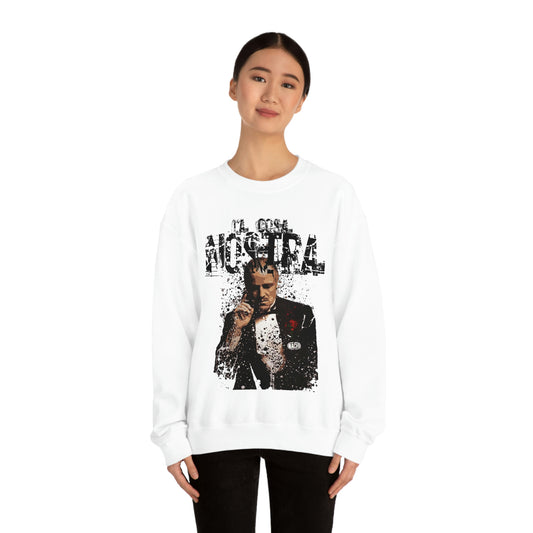 Heavyweight Vintage Sweatshirt - Mafia Cinema Graphic Streetwear (Bachi)