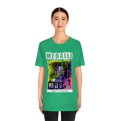 Unisex T-shirt Rep Your Country Medellin Colombia Medallo Printify